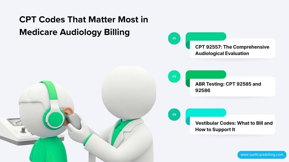 CPT Codes That Matter Most in Medicare Audiology Billing